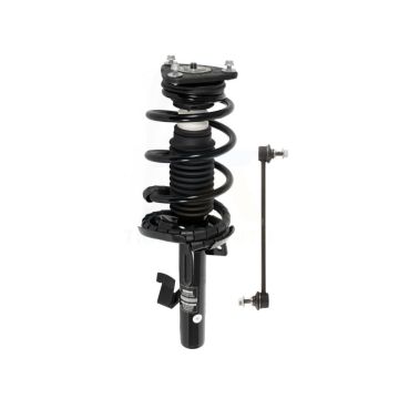 Front Left Complete Shock Assembly And TQ Link Kit For Mazda 3 5 KT7-100009
