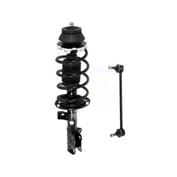 Front Left Complete Shock Assembly And TQ Link Kit For 2007-2008 Honda Fit KT7-100010