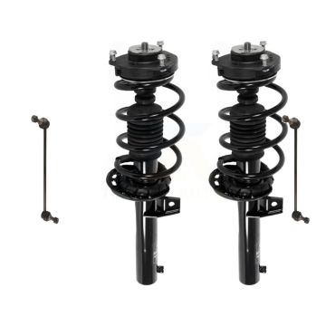 Front Shock Assembly TQ Link Kit For Volkswagen Jetta Passat Golf Beetle Rabbit Audi Eos KT7-100017