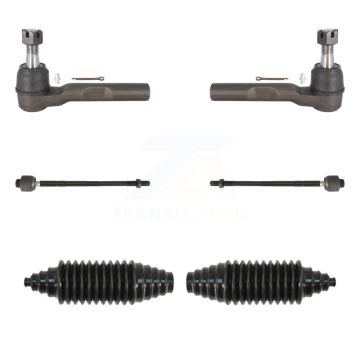 Front Steering Tie Rod End & Boot Kit For Chevrolet Express 1500 GMC Savana 2500 KTB-100117