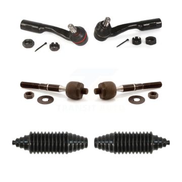 Front Steering Tie Rod End & Boot Kit For Toyota Tundra Sequoia KTB-100859