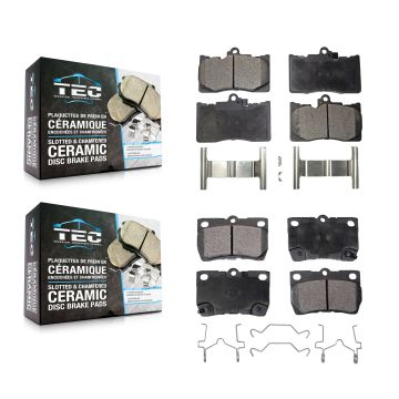Front Rear Ceramic Brake Pads Kit For Lexus IS350 GS350 GS450h GS430 GS460 KTC-100072
