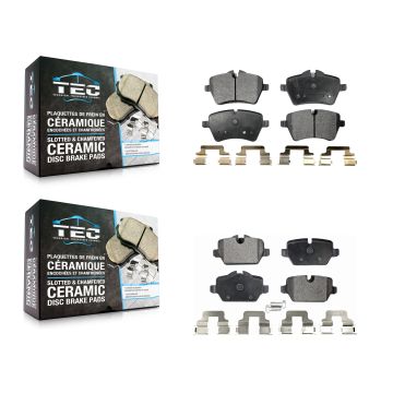 Front Rear Ceramic Brake Pads Kit For Mini Cooper Countryman Paceman KTC-100103