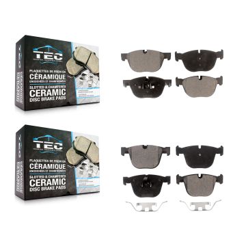 Front Rear Ceramic Brake Pads Kit For BMW X5 X6 KTC-100124