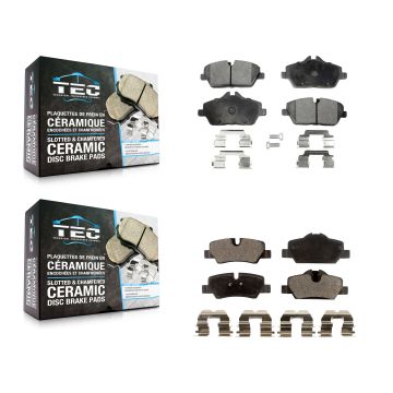 Front Rear Ceramic Brake Pads Kit For Mini Cooper KTC-100136