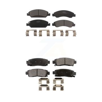 Front Rear Ceramic Brake Pads Kit For Cadillac XTS KTC-100162