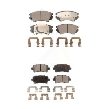 Front Rear Ceramic Brake Pads Kit For Saab 9-5 KTC-100181