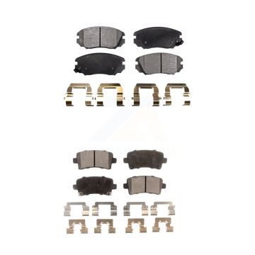 Front Rear Ceramic Brake Pad Kit For Chevrolet Buick Malibu Impala LaCrosse Regal Limited KTC-100200