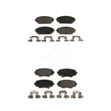 Front Rear Ceramic Brake Pads Kit For Mazda 3 Sport KTC-100293