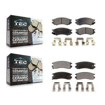 Front Rear Ceramic Brake Pads Kit For Saturn SC1 SL1 SC2 SL2 SW1 SW2 SL SC KTC-100336