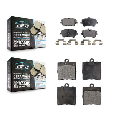 Front Rear Ceramic Brake Pads Kit For Mercedes-Benz C230 C240 SLK280 SLK300 KTC-100447