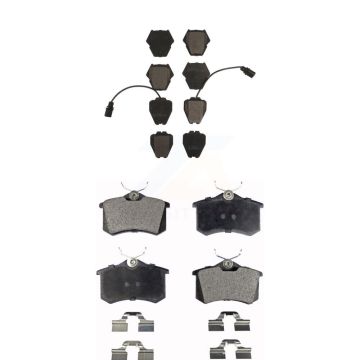 Front Rear Ceramic Brake Pads Kit For Audi A6 Quattro KTC-100466