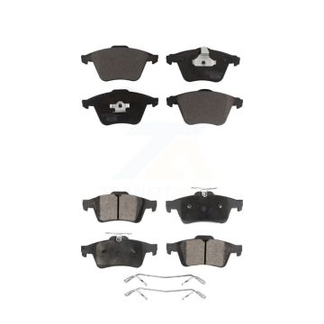 Front Rear Ceramic Brake Pads Kit For Mazda 3 Volvo S40 V50 C70 KTC-100473