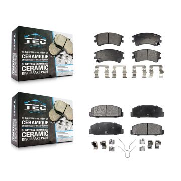 Front Rear Ceramic Brake Pads Kit For 2003-2005 Mazda 6 KTC-100498
