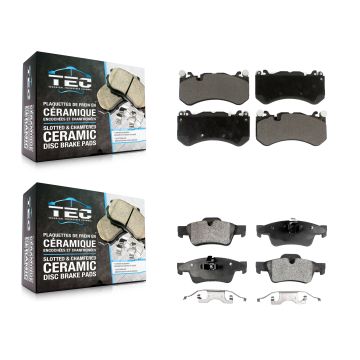 Front Rear Ceramic Brake Pads Kit For Mercedes-Benz G63 AMG G65 KTC-100511