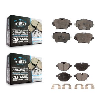 Front Rear Ceramic Brake Pads Kit For BMW X3 X4 KTC-100559