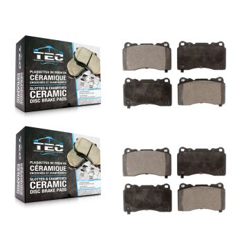 Front Rear Ceramic Brake Pads Kit For 2005-2006 Ford GT KTC-100623