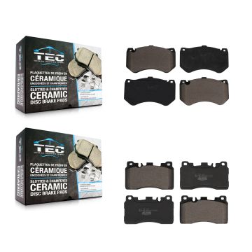 Front Rear Ceramic Brake Pads Kit For Mercedes-Benz CLS63 AMG S E63 KTC-100683