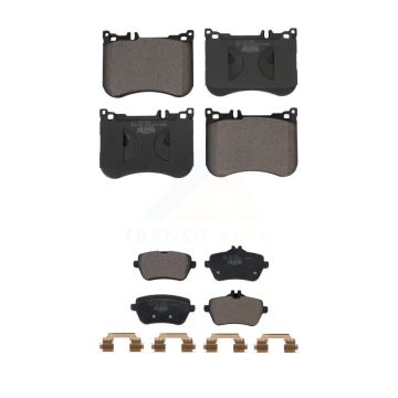 Front Rear Ceramic Brake Pads Kit For Mercedes-Benz S550 S560 SL550 S450 Maybach S550e KTC-100699