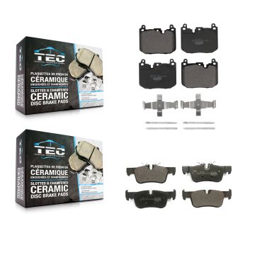 Front Rear Ceramic Brake Pads Kit For Mini Cooper Countryman Clubman KTC-100705