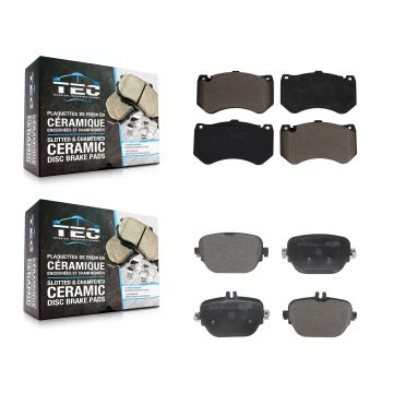 Front Rear Ceramic Brake Pads Kit For Mercedes-Benz E63 AMG S KTC-100713