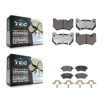 Front Rear Ceramic Brake Pads Kit For Audi Q5 Sportback KTC-100867