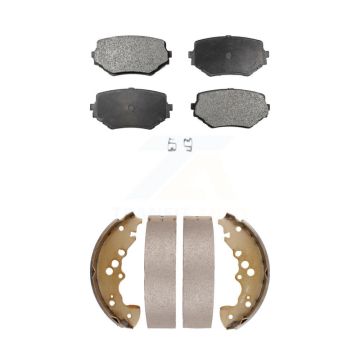 Front Rear Ceramic Brake Pads And Drum Shoes Kit For Suzuki XL-7 Grand Vitara KTN-100127