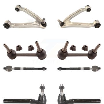 Front Suspension Control Arm And Ball Joint Tie Rod End Link Kit (8Pc) For Hummer H3 H3T KTR-100335