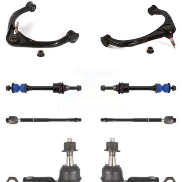 Front Suspension Control Arm Ball Joint Tie Rod End Link Kit (8Pc) For Ram 1500 Dodge RWD KTR-100336