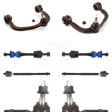 Front Control Arm & Ball Joint Tie Rod End Link Kit (8Pc) For Ford F-150 Lincoln Mark LT KTR-100353