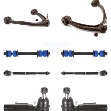 Front Control Arm Ball Joint Tie Rod End Link Kit (8Pc) For Chevrolet GMC Sierra 1500 XL KTR-100357