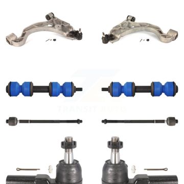 Front Control Arm & Ball Joint Tie Rod End Link Kit (8Pc) For Buick LeSabre Cadillac Park KTR-100370