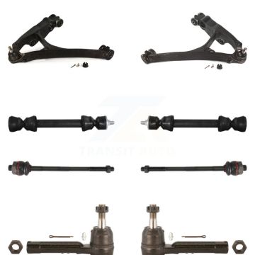 Front Control Arm Ball Joint Tie Rod End Link Kit (8Pc) For Chevrolet GMC Silverado 1500 KTR-100389
