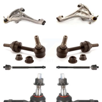 Front Suspension Control Arm And Ball Joint Tie Rod End Link Kit (8Pc) For Ford F-150 RWD KTR-100435