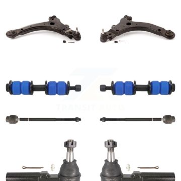 Front Control Arm Ball Joint Tie Rod End Link Kit (8Pc) For Buick Chevrolet LaCrosse Prix KTR-100445