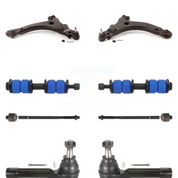 Front Control Arm And Ball Joint Tie Rod End Link Kit (8Pc) For Pontiac Montana Chevrolet KTR-100446