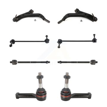 Front Control Arm & Ball Joint Tie Rod End Link Kit (8Pc) For Ford Taurus X Mercury Sable KTR-100457