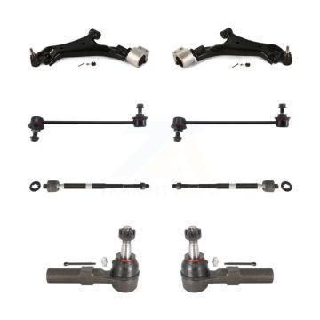 Front Control Arm Ball Joint Assembly Tie Rod End Link Kit (8Pc) For 2008-2010 Saturn Vue KTR-100467