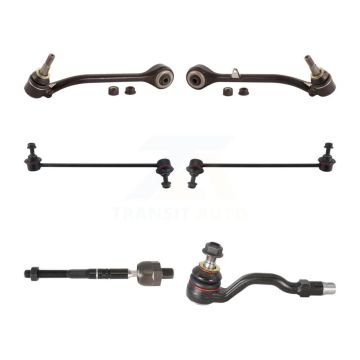 Front Suspension Control Arm & Ball Joint Tie Rod End Link Kit (6Pc) For 2004-2010 BMW X3 KTR-100489