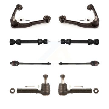 Front Control Arm Ball Joint Tie Rod End Link Kit For Chevrolet GMC Silverado 1500 Sierra KTR-100508