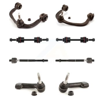 Front Suspension Control Arm And Ball Joint Tie Rod End Bar Link Kit (8Pc) For Ford F-150 KTR-100526