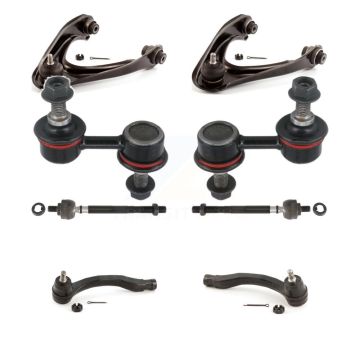 Front Control Arm Ball Joint Assembly Tie Rod End Link Kit (8Pc) For 1997-2001 Honda CR-V KTR-100527