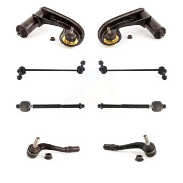 Front Control Arm Ball Joint Tie Rod End Link Kit (8Pc) For 2003 Mercedes-Benz CLK55 AMG KTR-100529