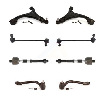 Front Control Arm And Ball Joint Tie Rod End Link Kit (8Pc) For Hyundai Sonata GAS engine KTR-100572