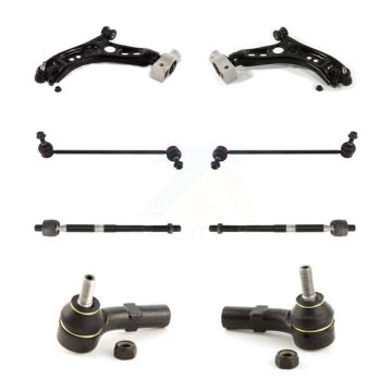 Front Control Arm Ball Joint Tie Rod End Link Kit (8Pc) For Volkswagen Tiguan CC Limited KTR-101608