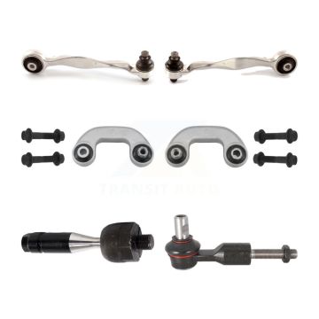 Front Control Arm And Ball Joint Tie Rod End Link Kit (6Pc) For 2002-2004 Audi A4 Quattro KTR-101692
