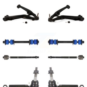 Front Control Arm And Ball Joint Tie Rod End Link Kit (8Pc) For GMC Sierra 1500 Chevrolet KTR-101714