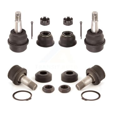 Front Lower & Upper Suspension Ball Joints Kit For Dodge Ram 2500 1500 4WD KTR-101767