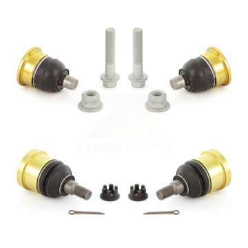 Front Lower & Upper Suspension Ball Joints Kit For 2003-2007 Cadillac CTS KTR-101775