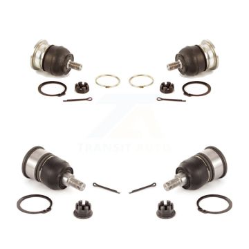 Front Lower & Upper Suspension Ball Joints Kit For 1996-2004 Acura RL KTR-101779